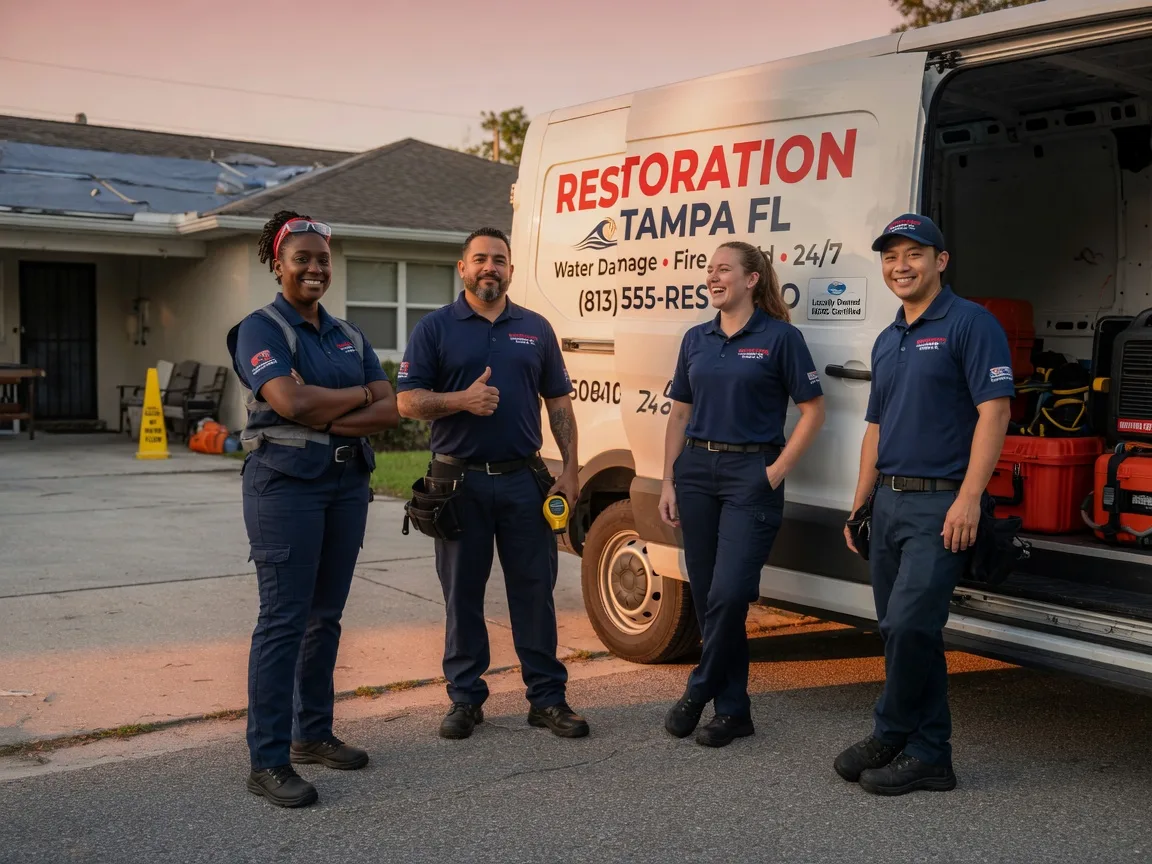 Water Damage Restoration company in North English, IA