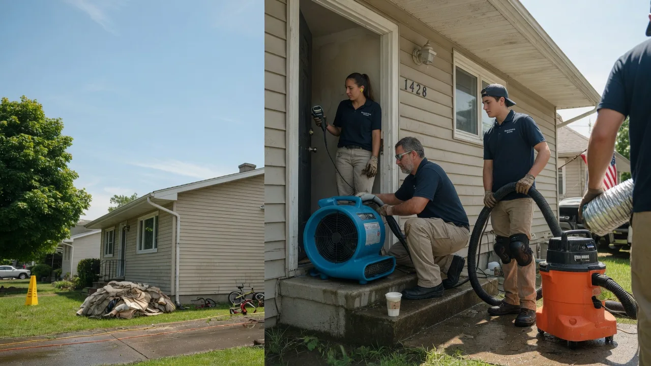 Water Damage Restoration in North English, IA near me